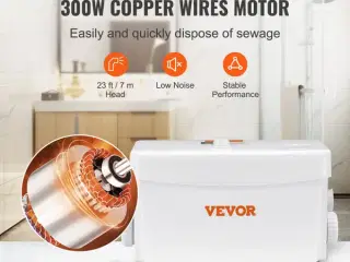  VEVOR spildevandsløfter300W 