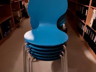 Stabel stole Blå
