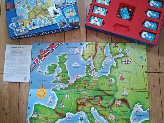 Europa Spillet Brætspil med både Øst/Vesttyskland