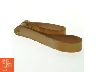Dobbelt læder loop ophæng til blade eller lignende  fra Wirth (str. Længde. 18 cm)