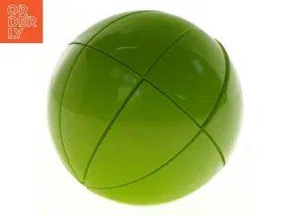 Grøn puslespilsbold (str. Diameter 8 cm)