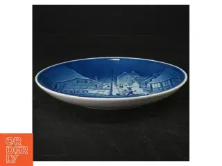 Juleplatte Royal Copenhagen fra 1976