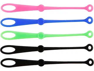Nøglevedhæng, L: 10,5 cm, B: 1 cm, 5stk./ 1 pk.