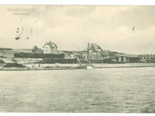 Statsbanegården, Sønderborg. 1908