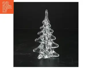 Glas juletræ dekoration (str. 15 cm)