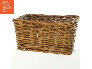Flettet kurv (str. 27x17 cm)