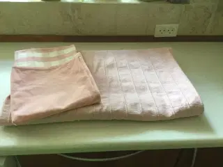 Sengetæppe enkelt seng og pudebetræk
