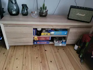 TV-bord HASLUND 2 låger eg 