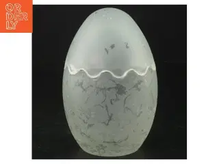 Påskeægs glas vase (str. H. 13,5 cm)