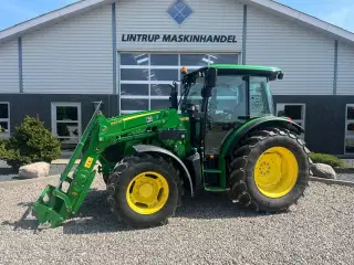 John Deere 5115M Med frontlæsser, som ny