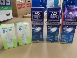 5 stk. Linsevæske AO SEPT / BIO TRUE