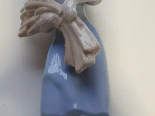 Porcelænsfigur - Kvinde med korn neg