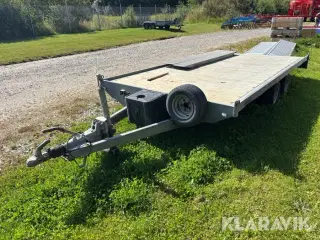Maskintrailer Variant 3000 kg buggy + alulad
