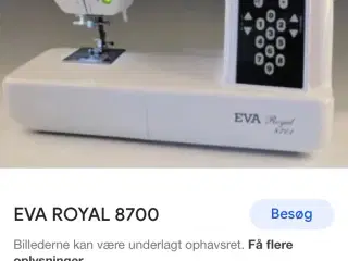 Søger symaskine Eva royal 8700 Gerne defekt