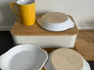 3 stk. klassiske Emile Henry portionsfade