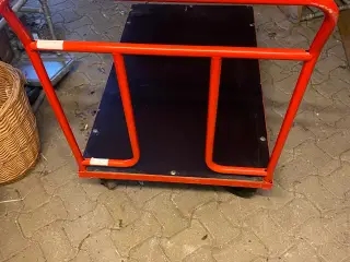 Vogn med to drejehjul