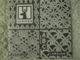 Ulricks ABC i hækling vintage hæfte