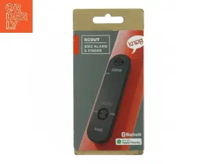 Cykelalarm og -finder fra Scout (str. 11 x 3 cm)