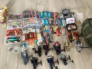 Diverse fiskegrej sælges samlet