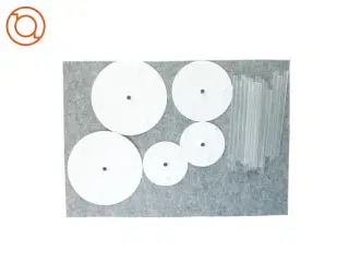 ubrugt Kage tilbehør (str. 20 cm 12 cm 23 cm)