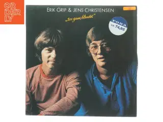 Erik Grip & Jens Christensen - &#39;200 gram blandet&#39; vinylplade (str. 31 x 31 cm)
