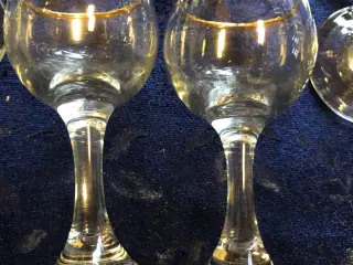 Holmegaard snapseglas. 