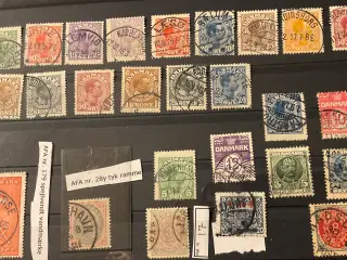 Bogtryk, Flotte stempler.