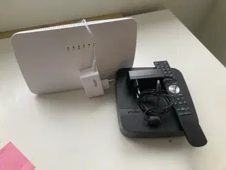 Router + tv boks