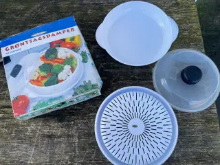 Grøntsagsdamper til mikroovn. 