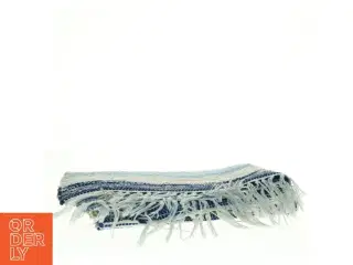 Håndvævet kludetæppe (str. 105 x 84 cm)