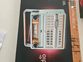 3 Lego sæt retro radio,roser , polaroid camera 