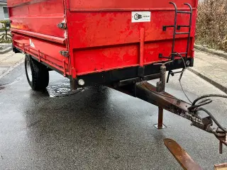 Tip vogn med bremse