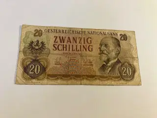 20 Schilling Austria 1980