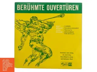 Vinylplade med klassisk musik (str. 18 x 18 cm)