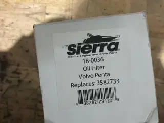 Sierra Oil Filter, Diesel, By-Pass