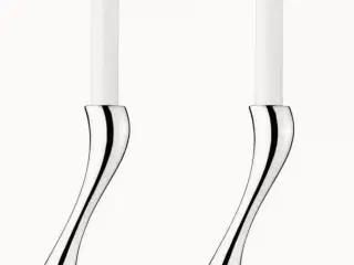 Georg Jensen Cobra lysestage - mellem 2 stk.