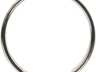 Metal Nøglering 30 mm - 6 stk. Pakke