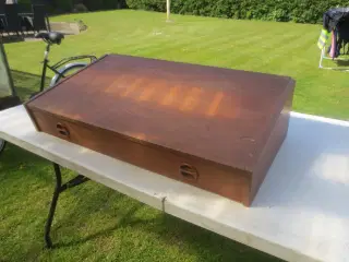 1 stk Teak Hylde/Skrivepult med skuffe