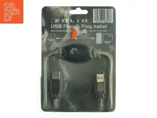 Zolid USB Plug & Play kabel fra Zolio (str. 19 x 14 x 5 cm)