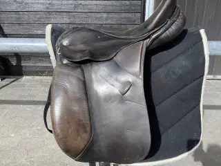 Billig sort kieffer dressursadel