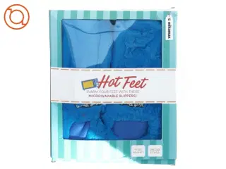 Hot feet Hjemmesko du kan opvarme i mikroovn (Onesize Voksen)