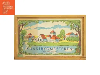 Kunstbygmesteren Træ byggeklodser sæt(str. 27x23 cm)