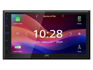 JVC KW-M695DBW Appradio Apple Carplay og Android Auto
