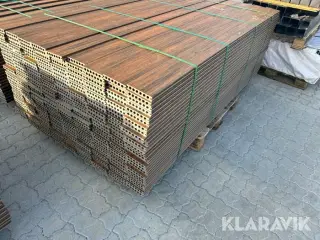 Kompositbrædder Kirkedal Brun/lys brun 100 styk