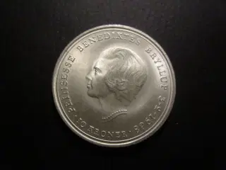 10 kr 1968 sølv erindringsmønt kv. 0