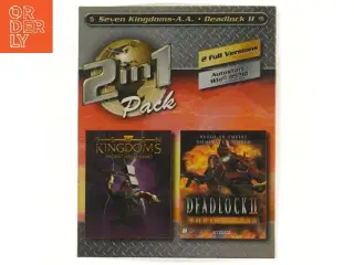 PC computerspil 2-i-1 sæt fra Accolade