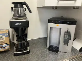 Bravilor Bonamat Novo Kaffemaskine og Borg og Overstrøm Vandautomat