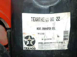 TEXACO HT 22 Heattransfer olie 40 liter 