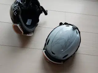 Skihjelme og skibriller til børn + gode ski sokker