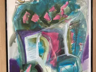 Anders Nyborg gouache 80x60 bornholm